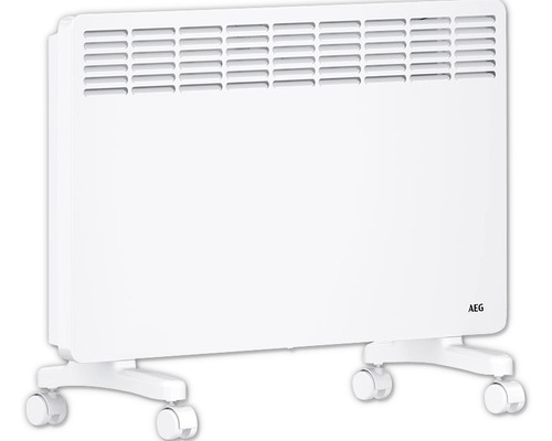 AEG elektrische kachel, vrijstaand model voor 20 m² met mechanische bediening, energiebesparend, wit, 2000 W, IA-50-TR2-PM
