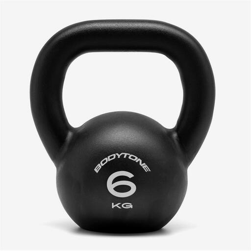 Kettlebell preto Bodytone 6 kg