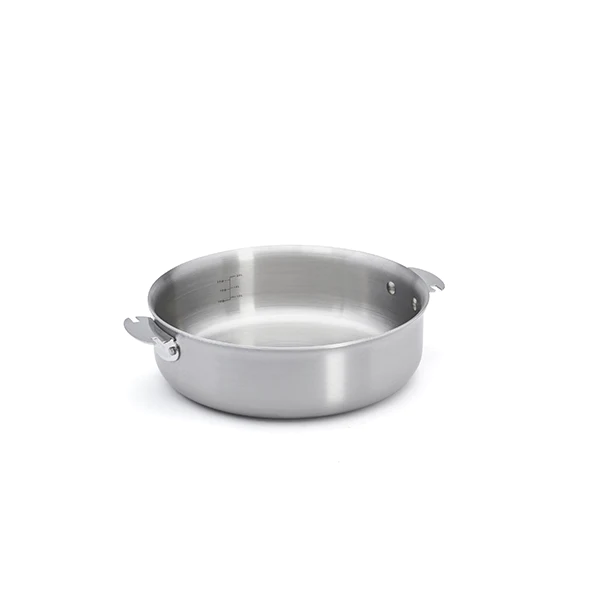 Sauteuse droite inox Alchimy Loqy 24 cm De Buyer