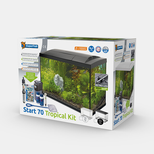 Superfish Start 70 Tropical Kit Wit