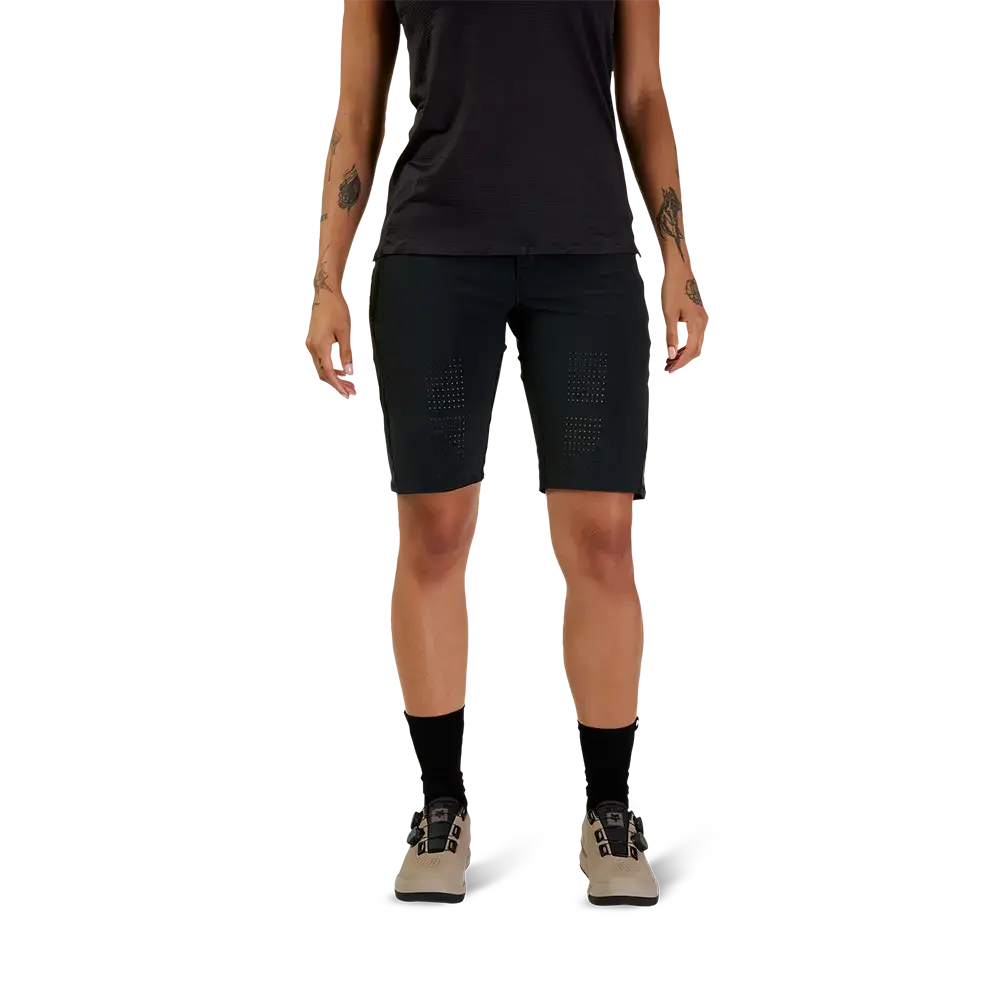 Fox Flexair MTB Fietsbroek Kort Zwart/Zwart Dames