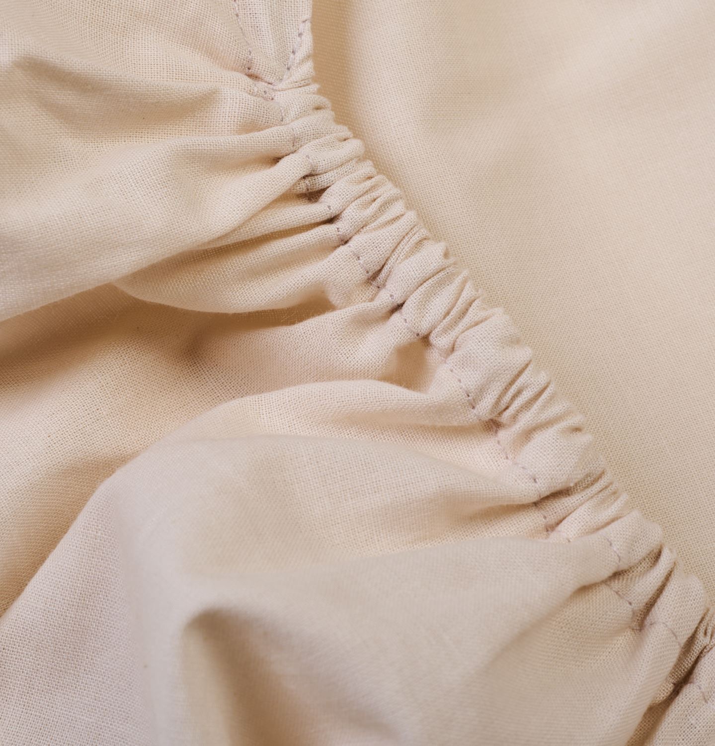 Formsydd laken sand - 150x200 cm