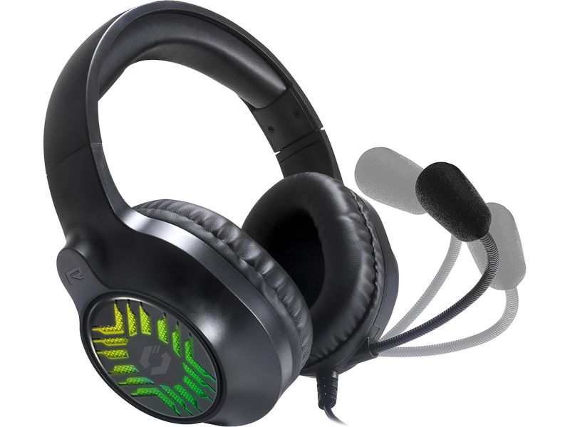 Speedlink Headset Tyron RGB Schwarz RGB Stereo Gaming Headset zum Anschluss an PC/PS5/PS4/Xbox/Switch