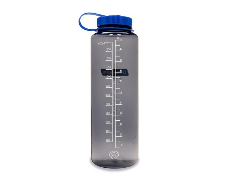 nalgene Trinkflasche Wide Mouth Sustain 1500 ml, Grau Nachhaltige Trinkflasche