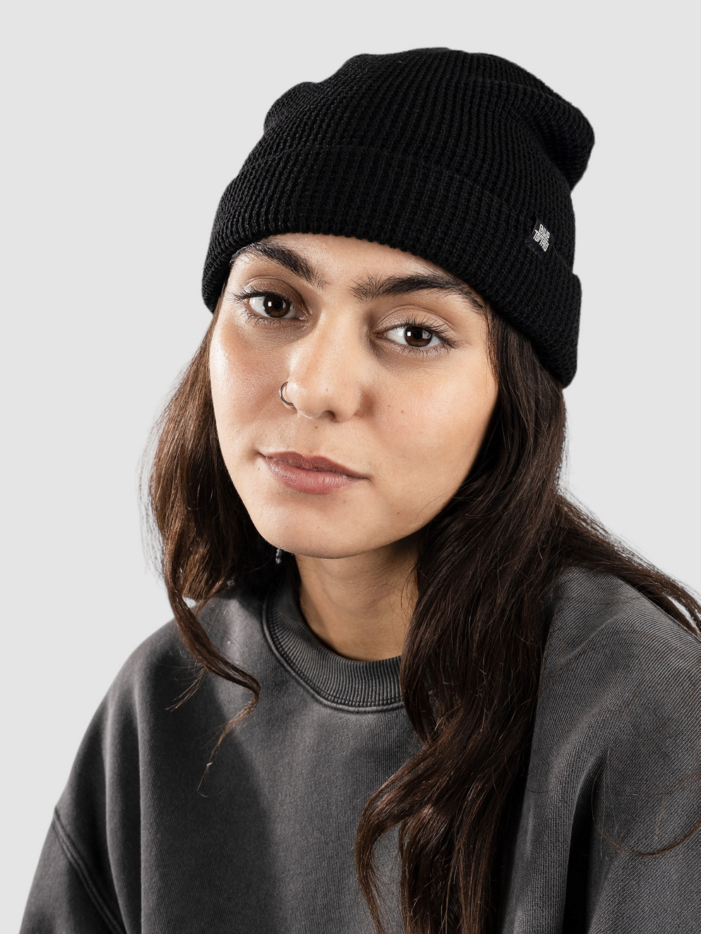 Blue Tomato Waffle Beanie black