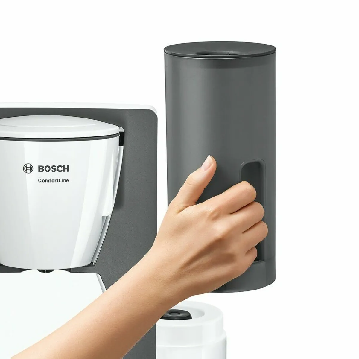 Bosch TKA6A041 - Blanc/Gris