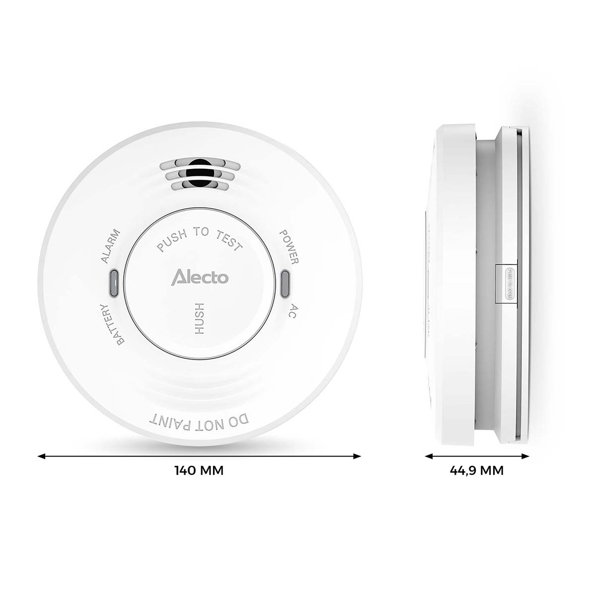Alecto SDV10 rookmelder - White