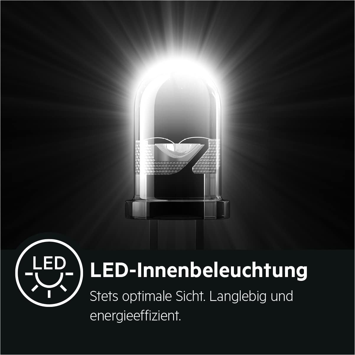 AEG RKB333E2DW Freistehender Kühlschrank / 1550 mm / 309 L / E