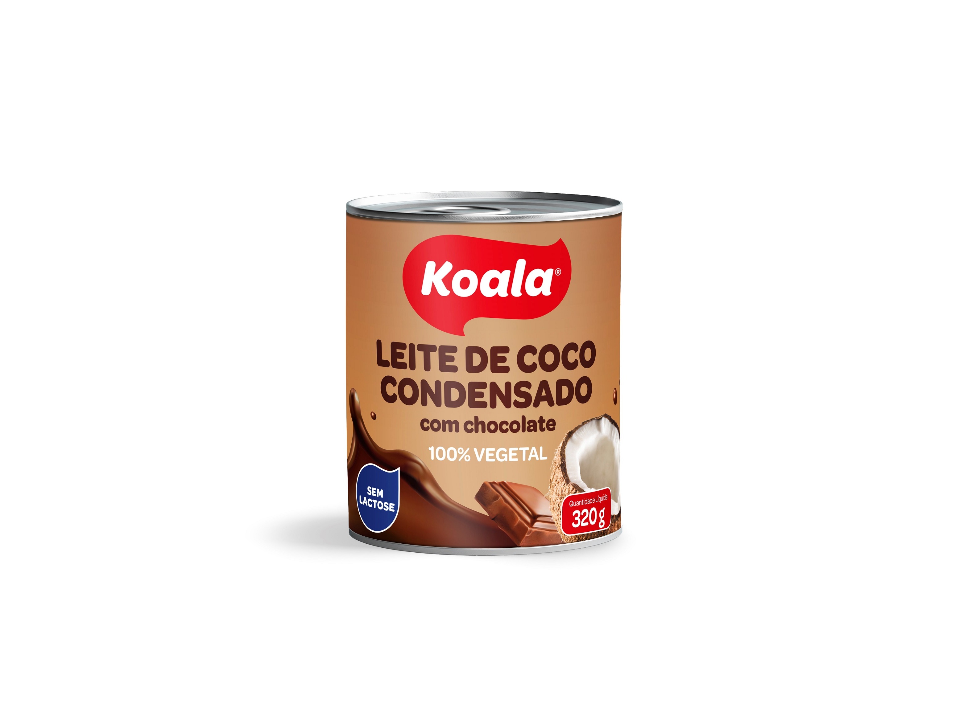 LEITE DE COCO CONDENSADO KOALA COM CHOCOLATE 320 G