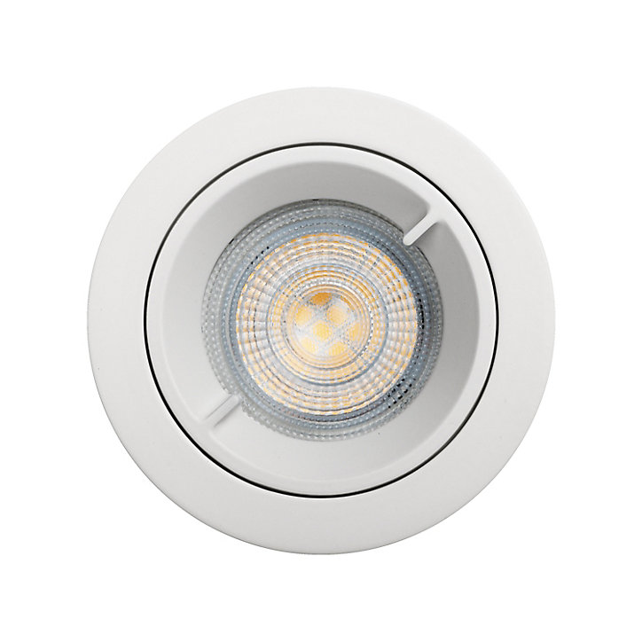 Lot 3 spots à encastrer Caius LED GU5.3 Ø8,5cm IP65 345lm 35W 5.2W Blanc neutre