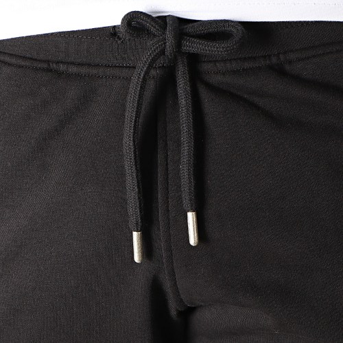 Short Jogging Logo Noir Blanc