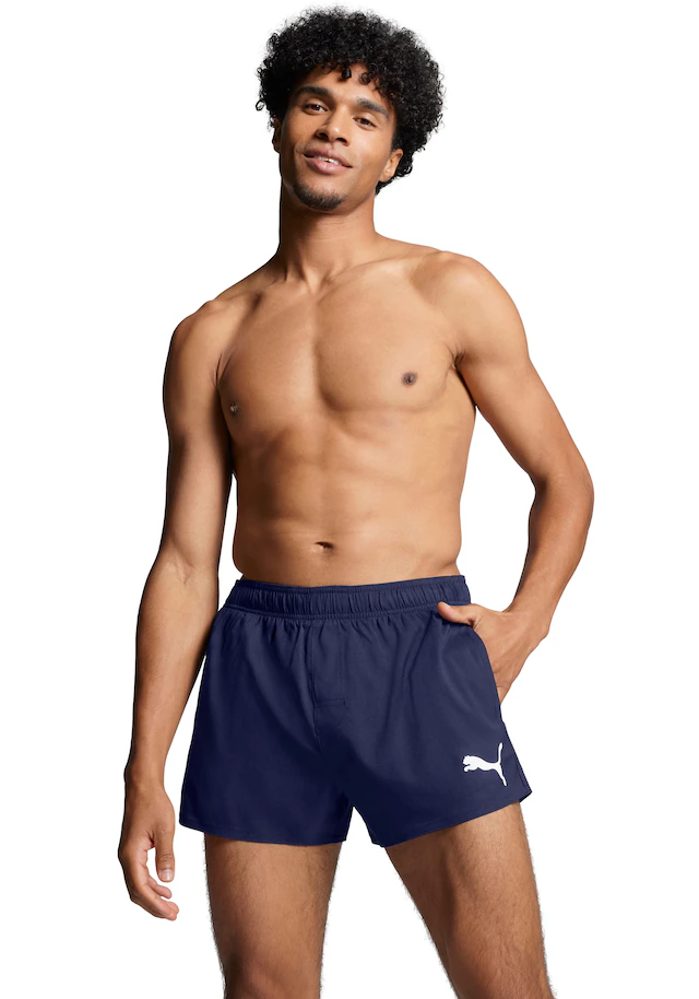 PUMA Badeshorts »PUMA SWIM MEN SHORT SHORTS 1P«, mit Seitentaschen