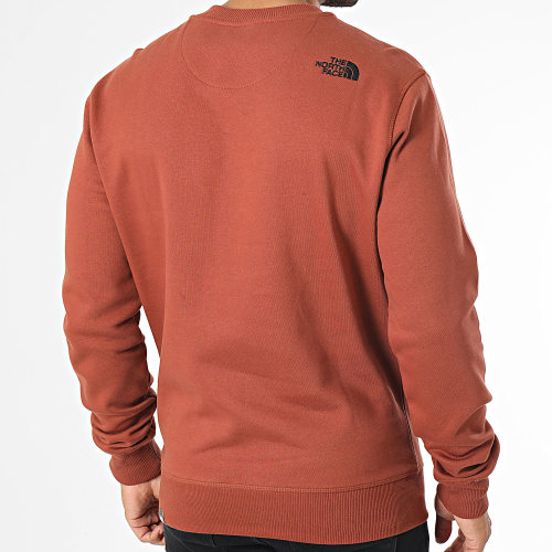 Sweat Crewneck Drew Peak Marron