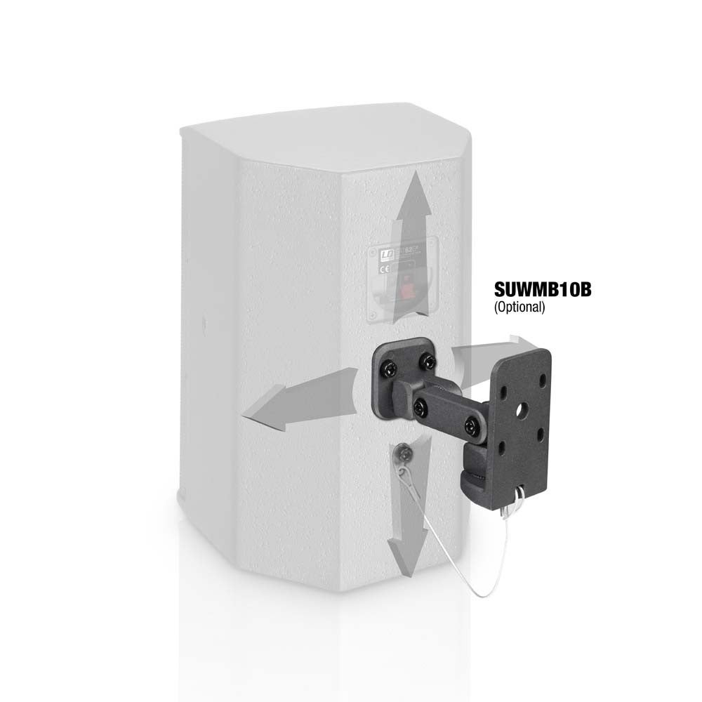 LD Systems SAT 62 G2 passieve tweeweg luidspreker 6.5 inch zwart paar