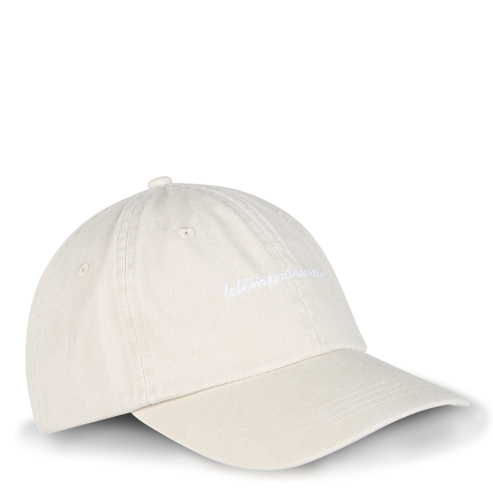 MEZIANE - Casquette brodée en coton| Marron