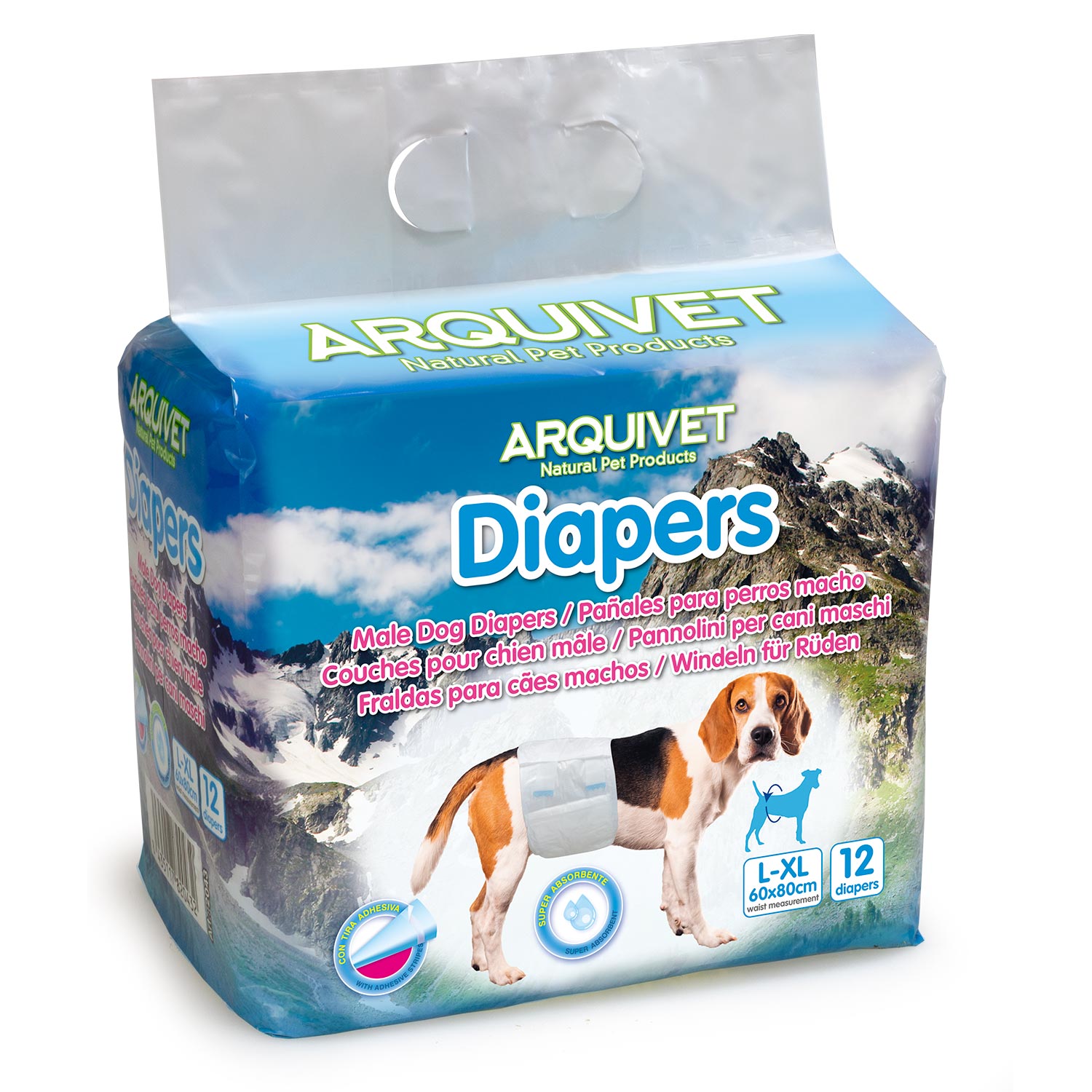 Fraldas para cães Arquivet