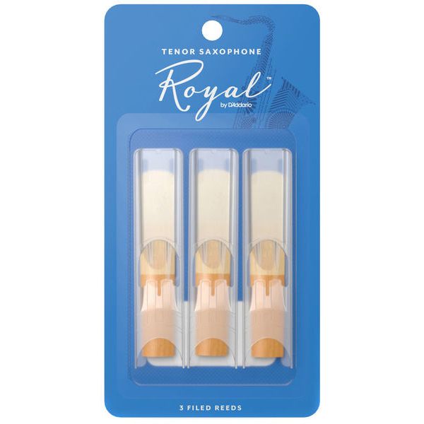 DAddario Woodwinds Royal Tenor Sax 2.0 - 3-Pack