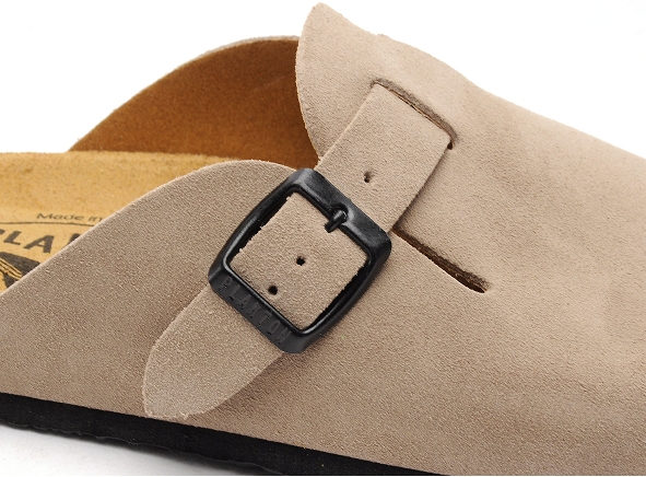 Plakton mules et sabots plats femme blog 181539 beige