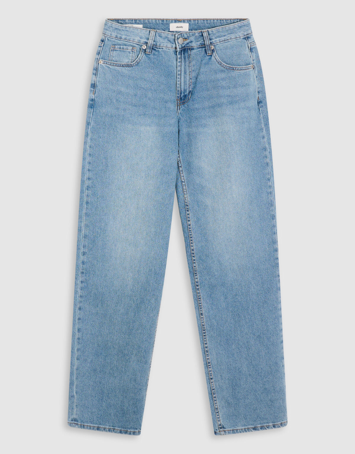 Straight Fit Jeans Lichtblauw