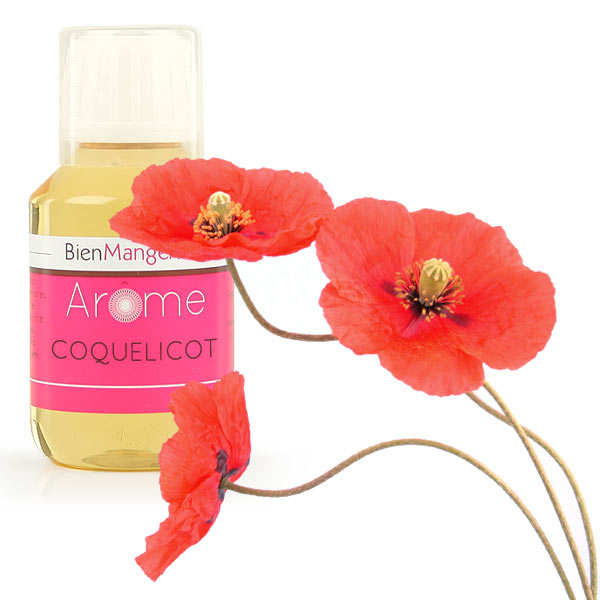 Arôme alimentaire de coquelicot