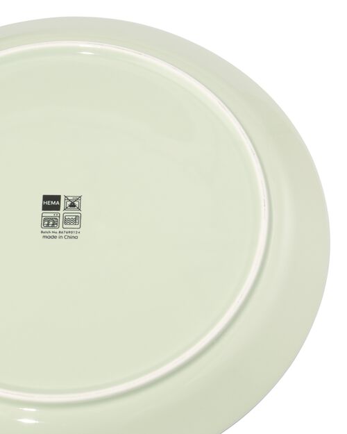 Assiette plate Ø26cm Tablemates new bone light green