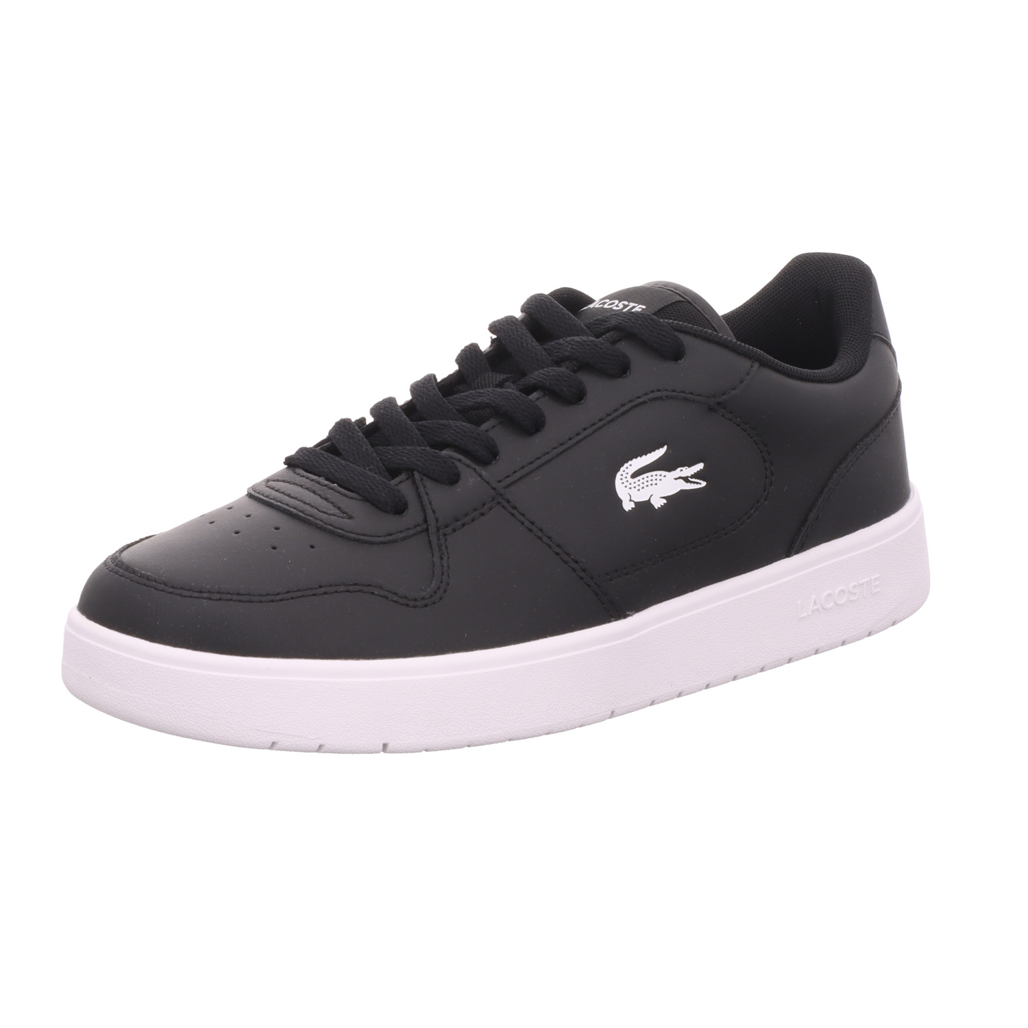 Lacoste Herren-Sneaker MENs COURT ACE SNEAKERS Schwarz-Weiß