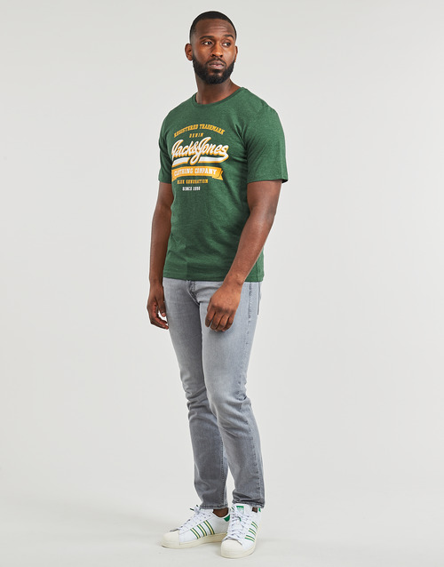 Jack & Jones - JJELOGO TEE SS O-NECK 2 COL SS24 SN - Vert
