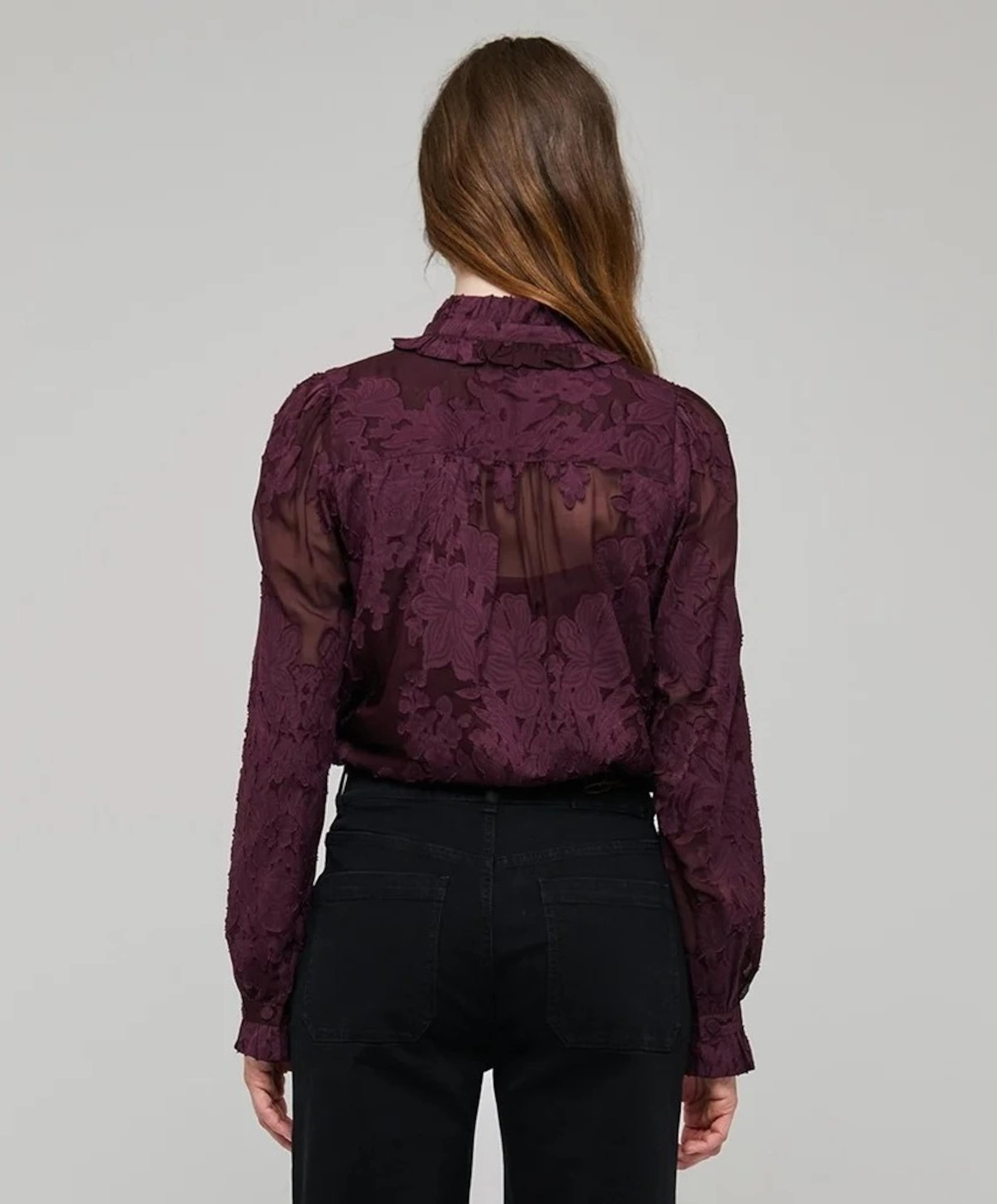 Dea Kudibal Dames blouse bordeaux