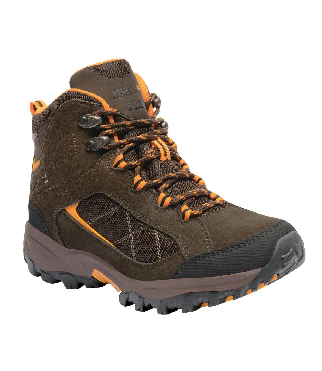 Regatta - Chaussures CLYDEBANK - Femme (Marron/ Rouge) - UTRG2689
