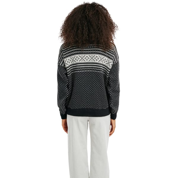 Pull DALE OF NORWAY VALLØY F SWEATER Black Off white