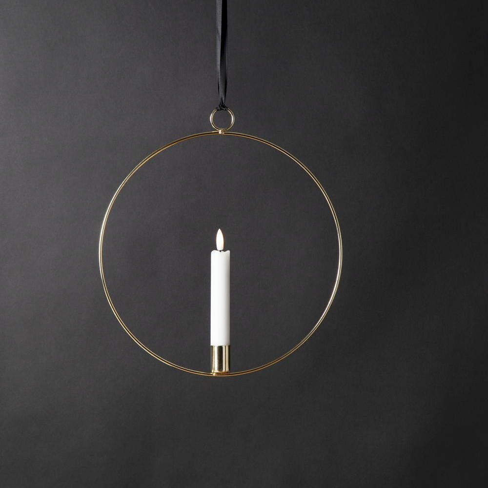 LED hanglamp vlamring in goud 0,06W