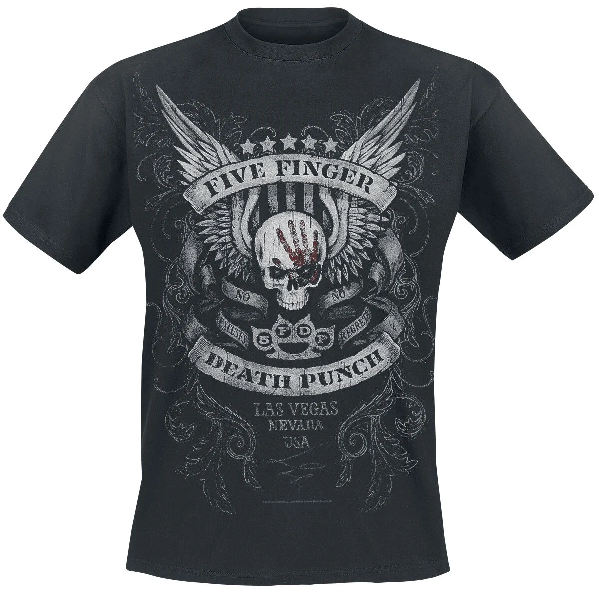 No Regrets | Five Finger Death Punch T-Shirt Manches courtes