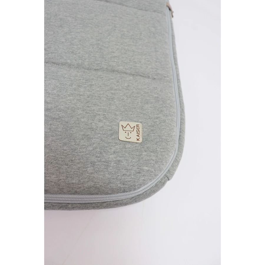 KAISER Ganzjahresfußsack TIFFY JERSEY light grey