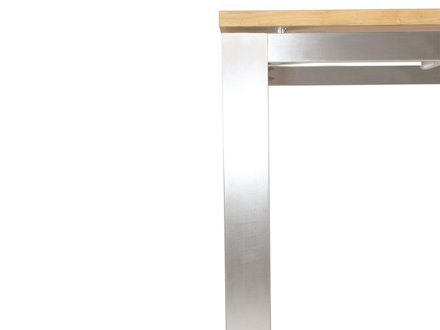 Gartentisch Edelstahl Teak Premium
