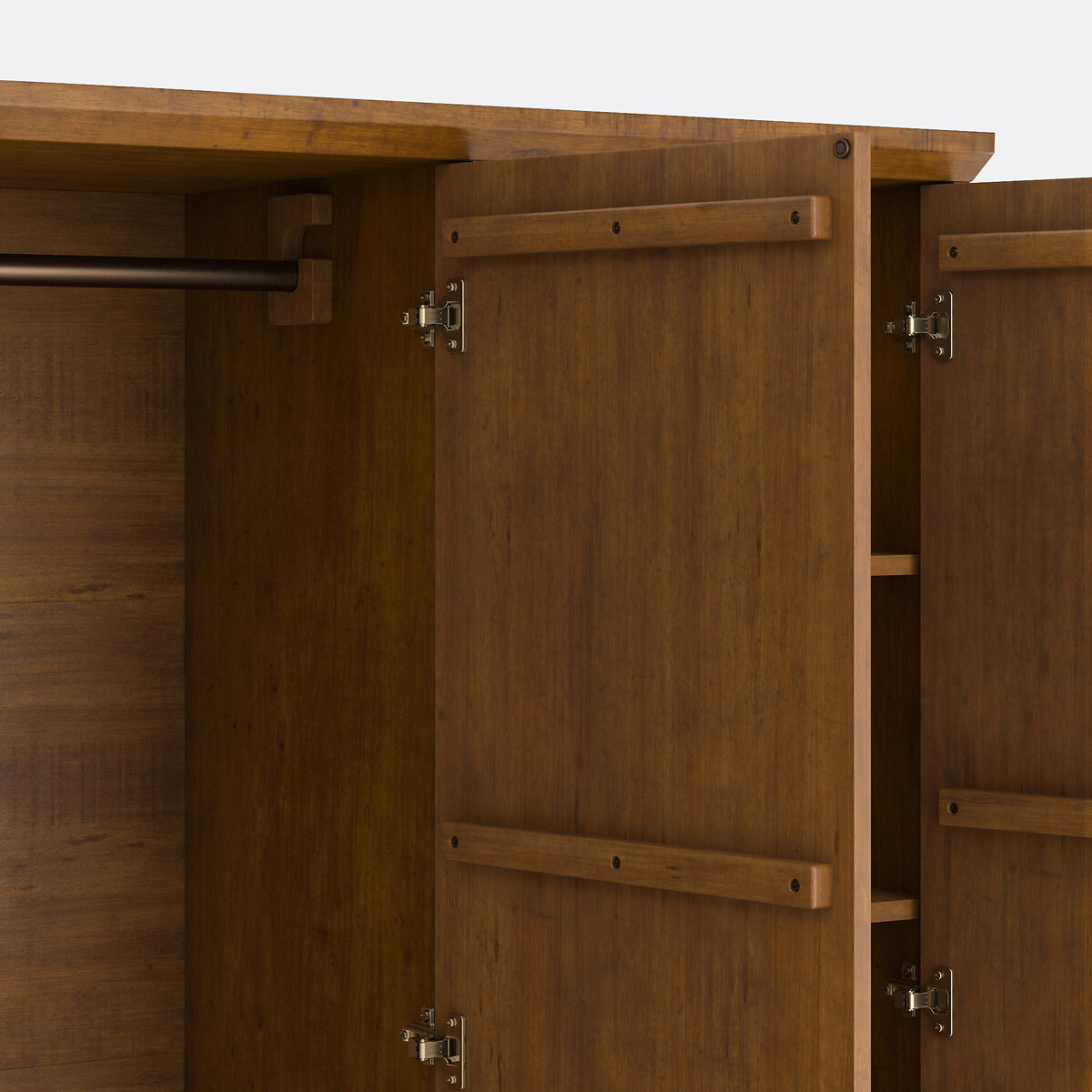 LA REDOUTE INTERIEURS<br>Roupeiro, 3 portas, 4 gavetas, móvel de parede 2/3, Lindley