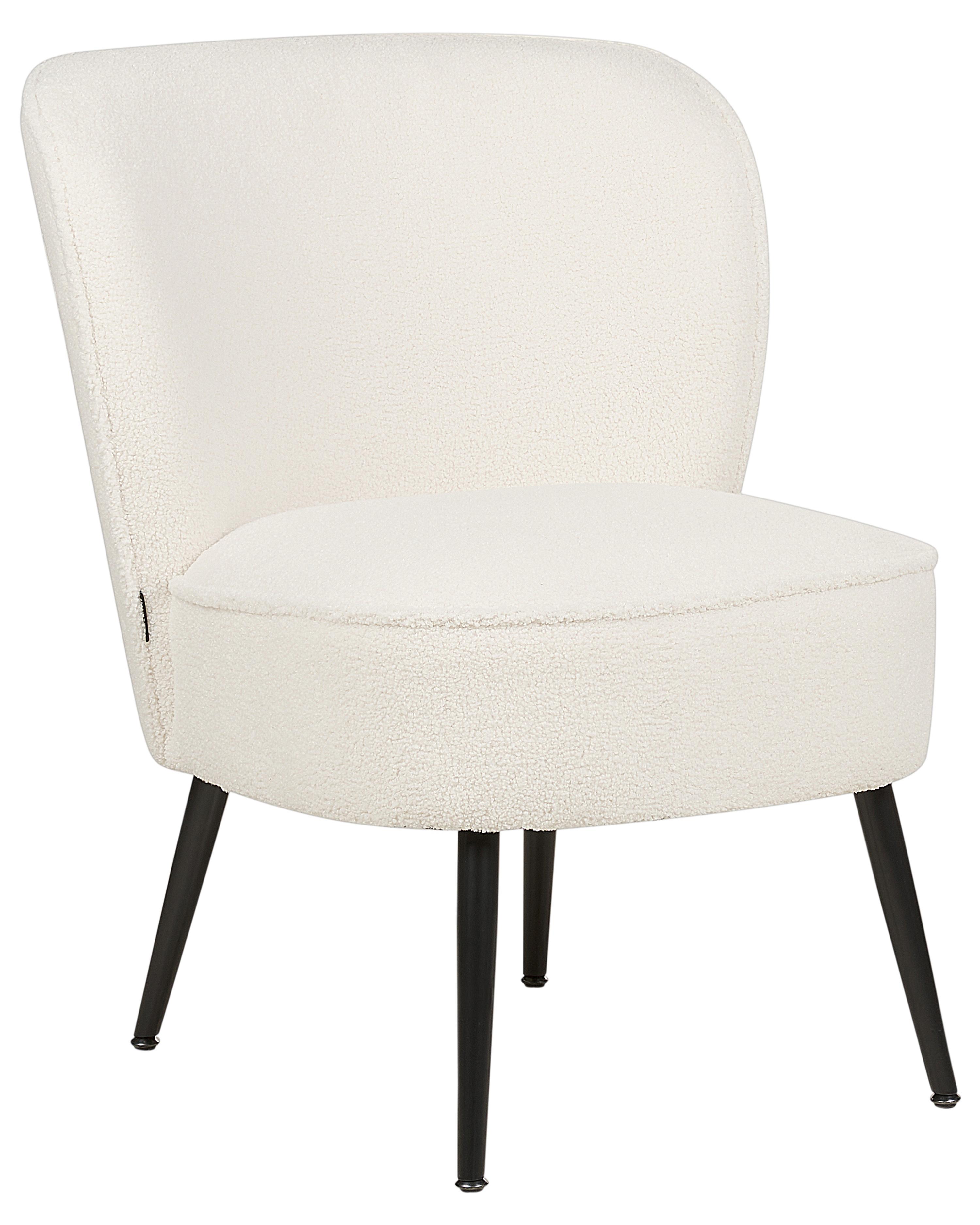 Fauteuil VOSS Bouclé Wit
