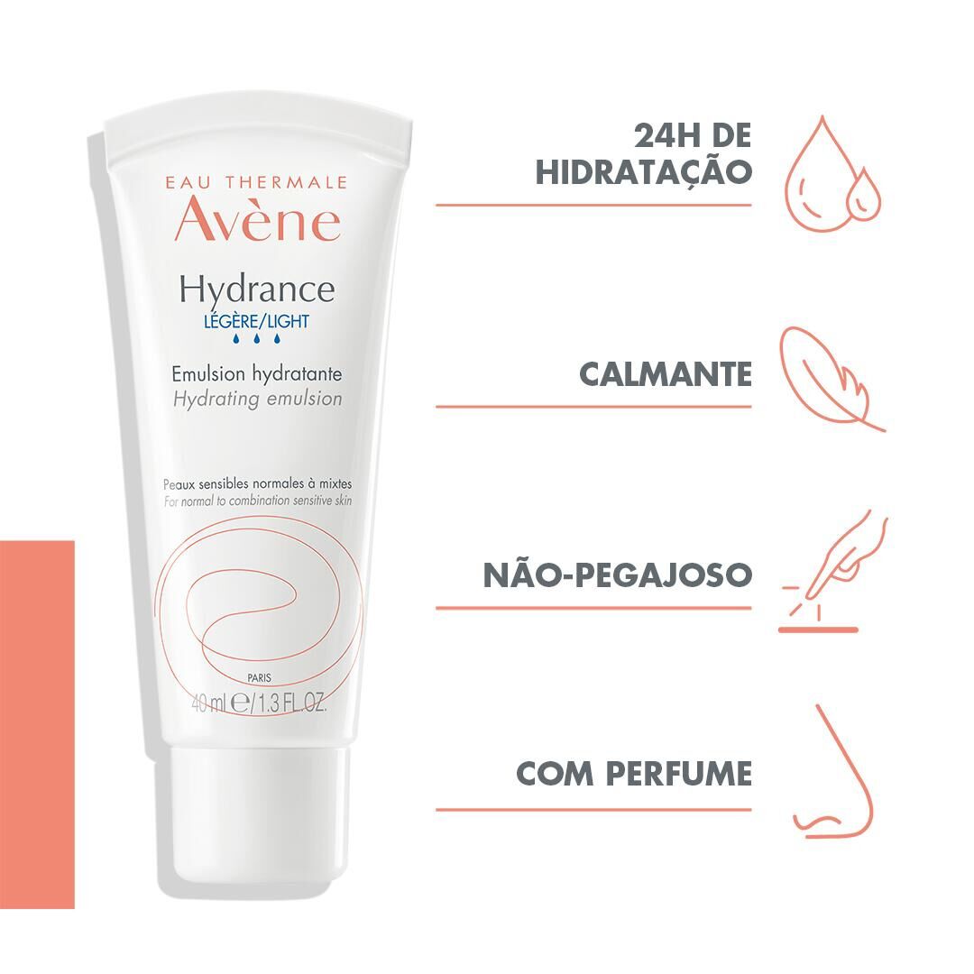 AVENE  Hydrance Emulsão Suave - 40ml