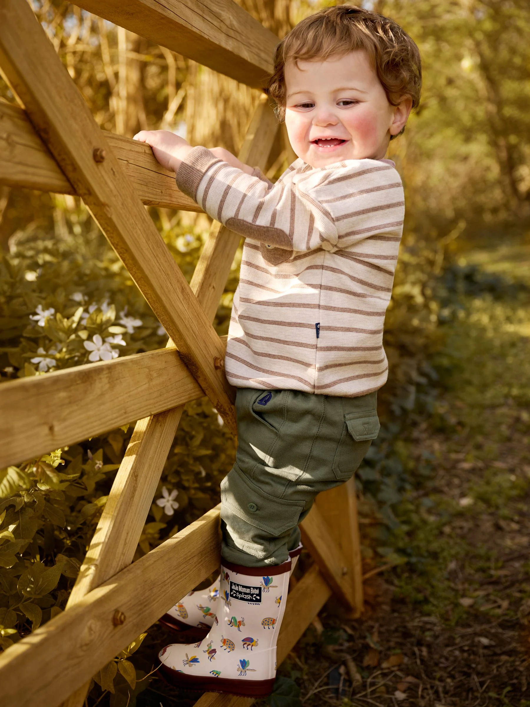 JoJo Maman Bébé Bug Print Wellies