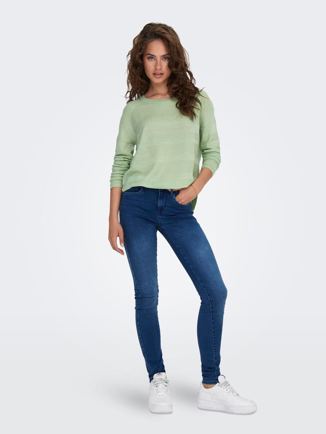 ONLCAVIAR Strickpullover Smoke Green