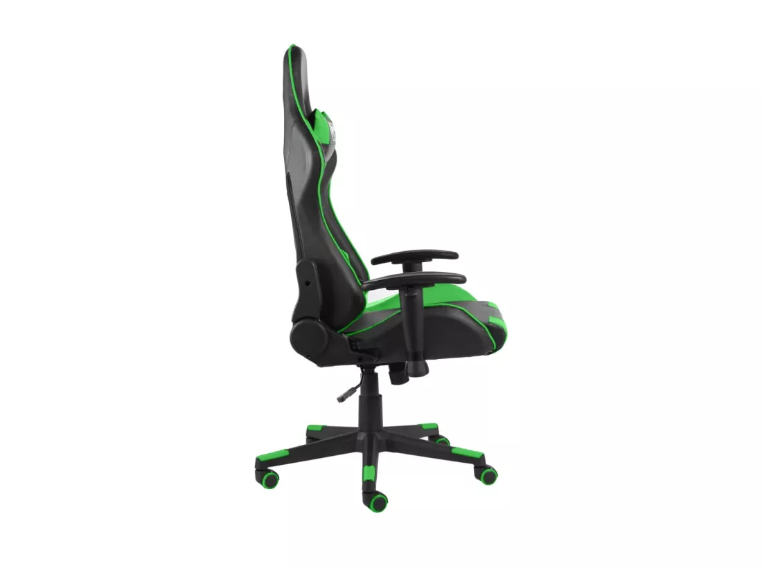 Chaise de jeu pivotante Vert PVC