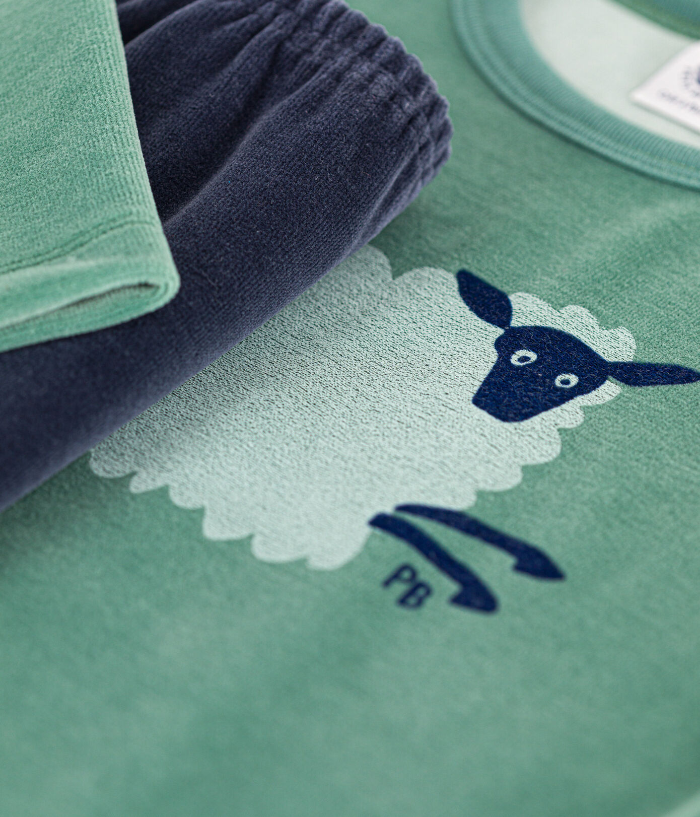 Pyjama petit garçon en velours