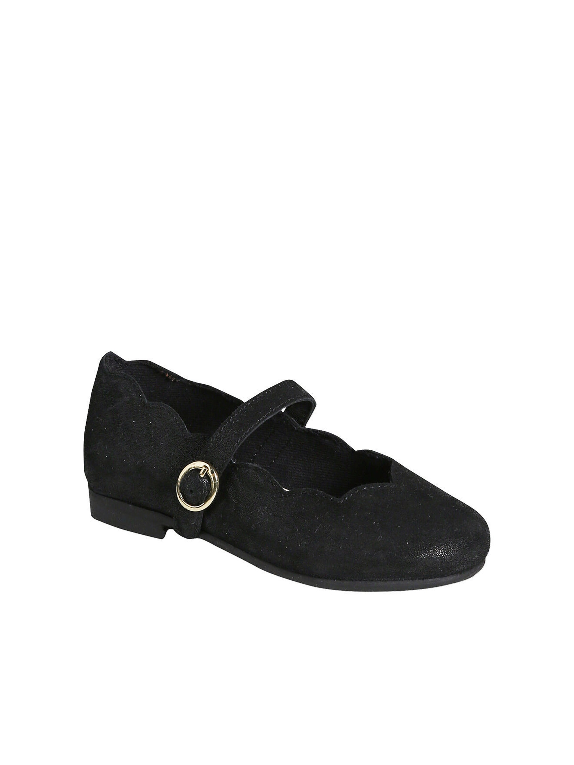 Vertbaudet Mädchen Lederballerinas schwarz