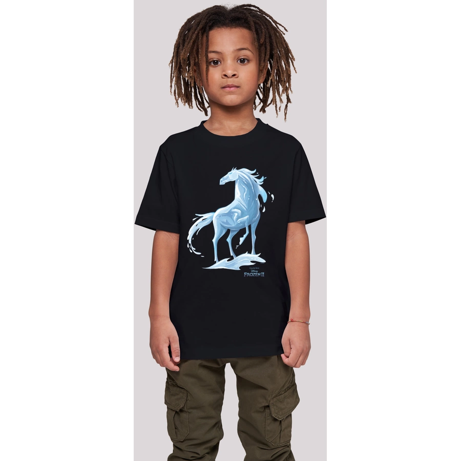F4NT4STIC T-Shirt  Frozen 2 Nokk Wassergeist Pferd schwarz