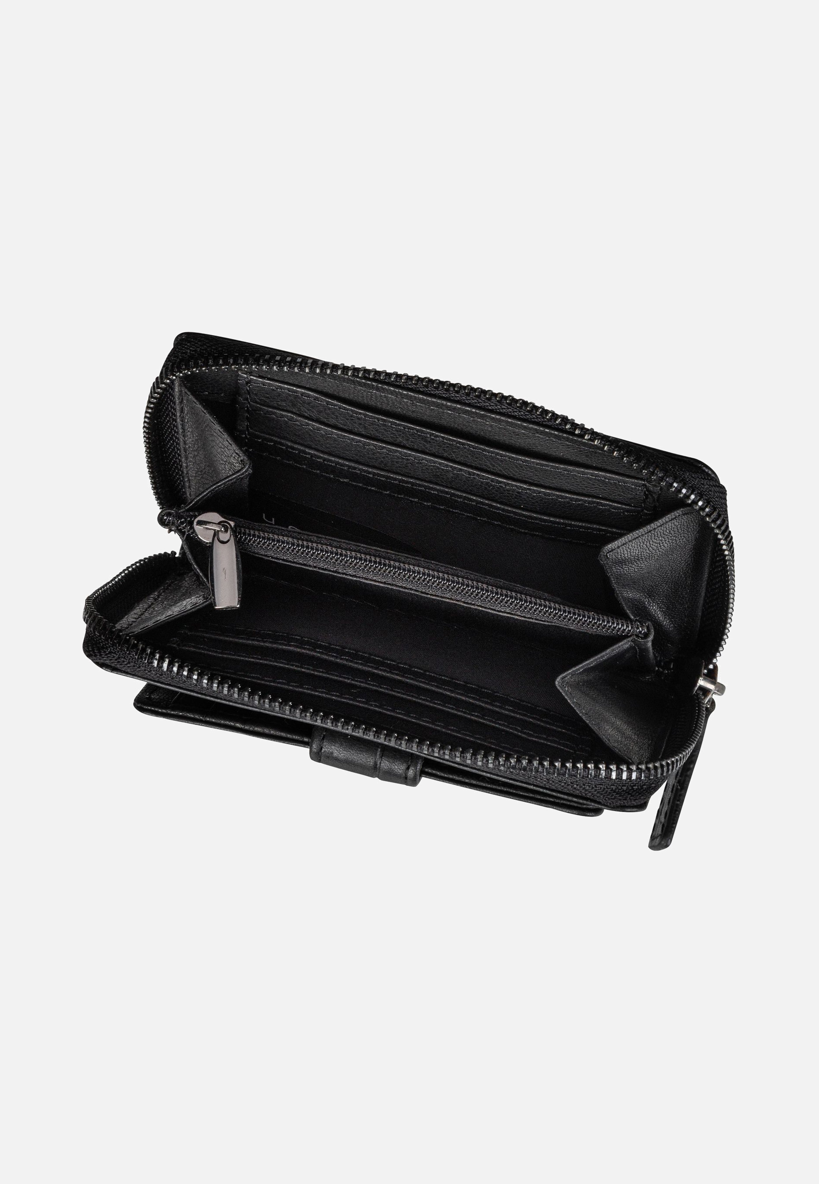 Nevio Zip 5911 Schwarz - Portemonnaie