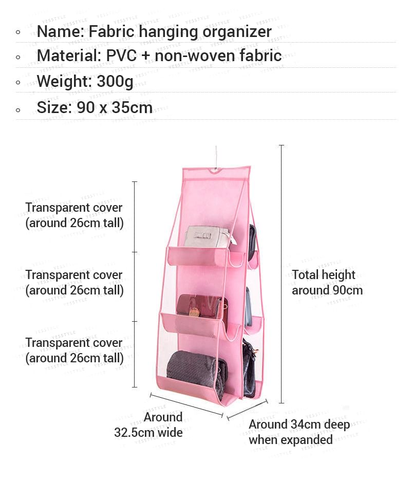 Momoi - Hangende organizer voor stof