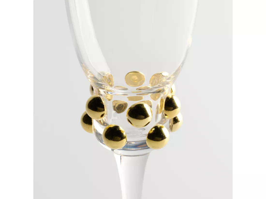 Verre À Champagne Minge Moyennement Transparent 24 x 8