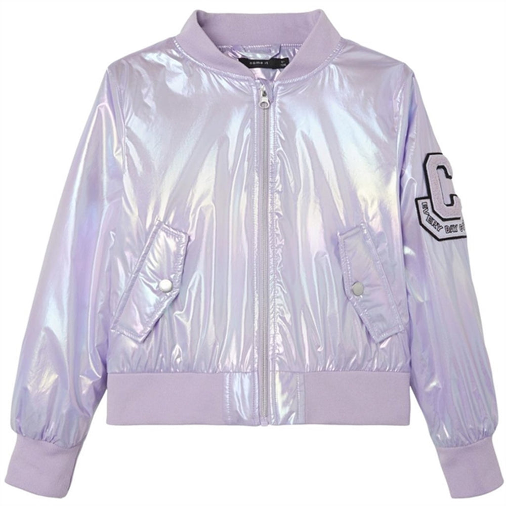 Køb Name it Orchid Bloom Movie Bomber Jakke Foil
