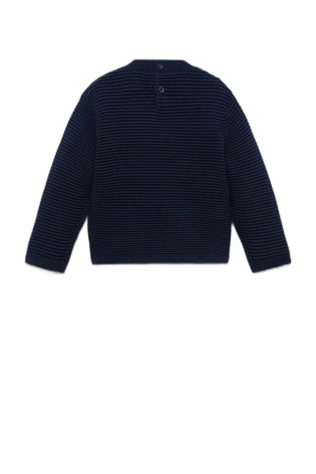 Mango Kids trui marine gebreid
