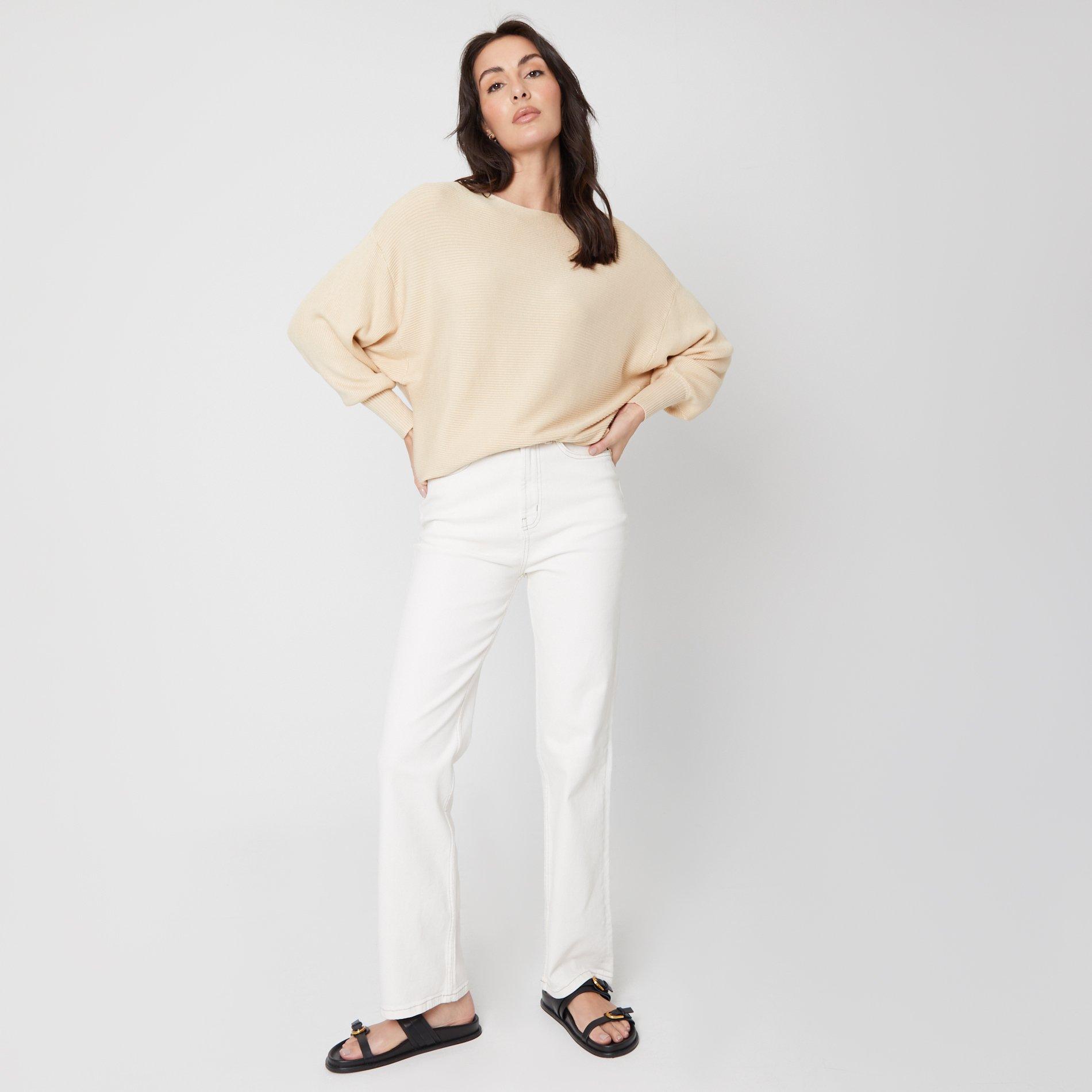 Be You Ladies Batwing Jumper