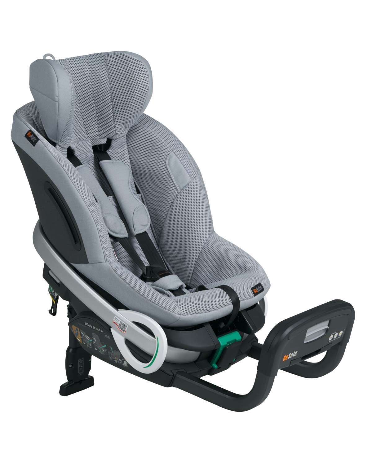 BeSafe Stretch B – Best i Test 2024 | 2i1 Bilstol Barn 0 til 7 år